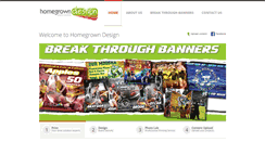 Desktop Screenshot of homegrowndesign.com.au