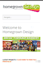 Mobile Screenshot of homegrowndesign.com.au
